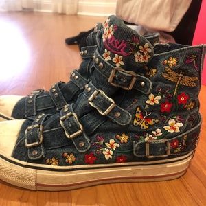 Funky Denim Converse